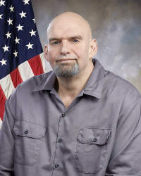 John Fetterman Lt. Governor of Pennsylvania running gor the Senate of the United States